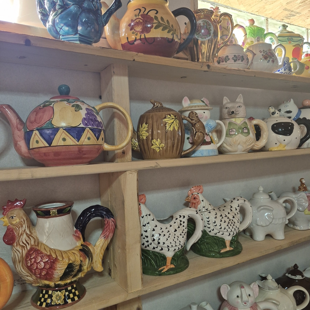 Assorted Ceramic Teapot Collection - Picture 4 of 16